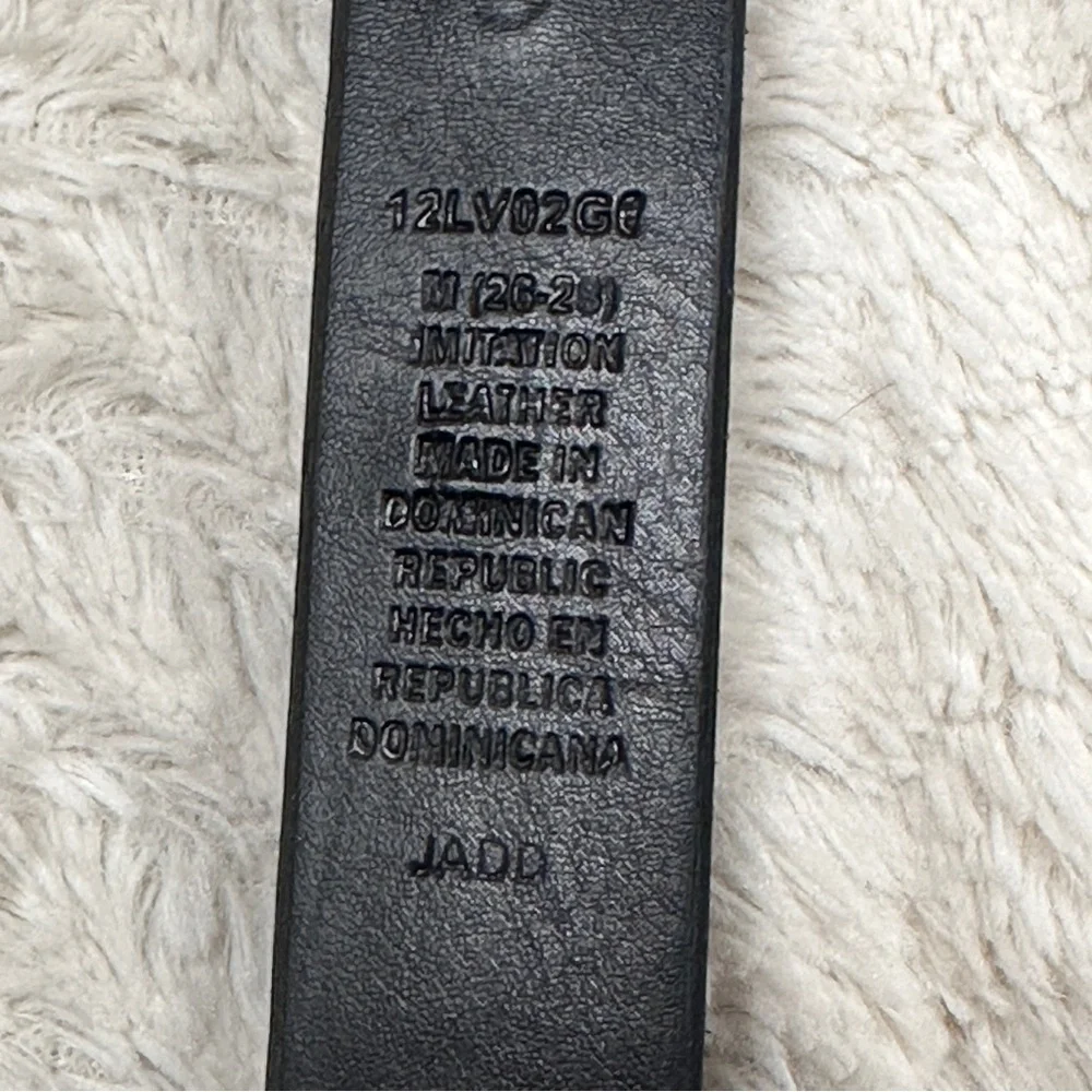 Levi's Brown Vegan Leather Belt with Silver Buckle, 1